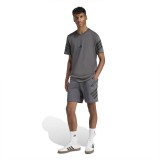 Ανδρική Κοντομάνικη Μπλούζα Ανθρακί - adidas Sportswear Future Icons 3-Stripes Εικόνα 3
