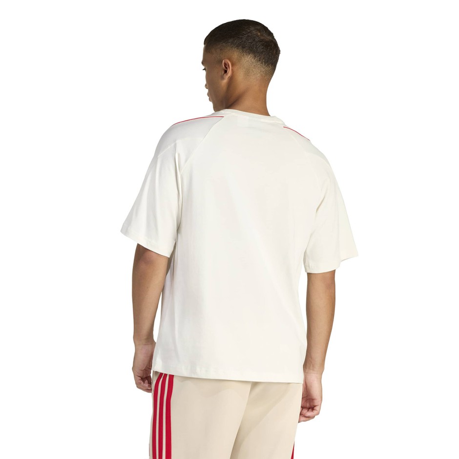 Ανδρική Κοντομάνικη Μπλούζα Λευκή - adidas Sportswear Stadium