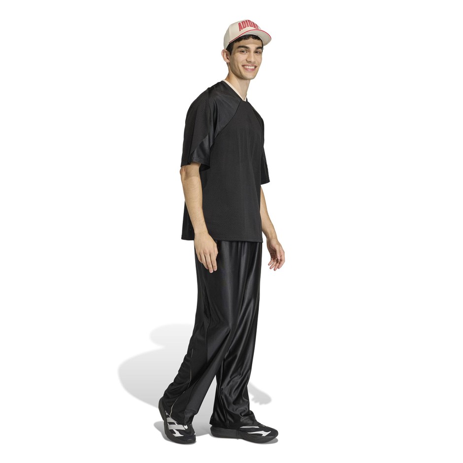 Ανδρική Κοντομάνικη Μπλούζα Μαύρη - adidas Sportswear Stadium Graphic Mesh 