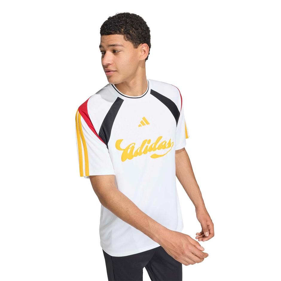 Ανδρική Κοντομάνικη Μπλούζα Λευκή - adidas Sportswear House Of Tiro Nations Pack