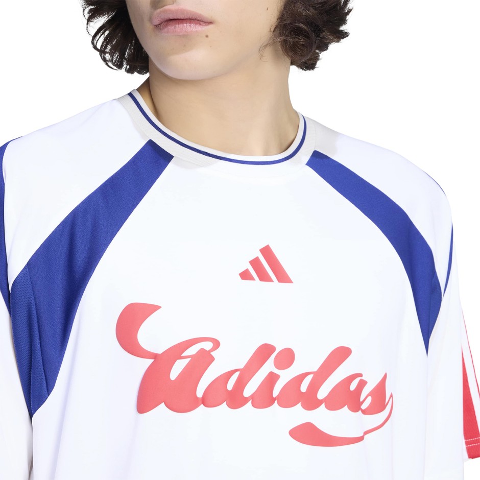 Ανδρική Κοντομάνικη Μπλούζα Λευκή - adidas Sportswear House Of Tiro Nations Pack