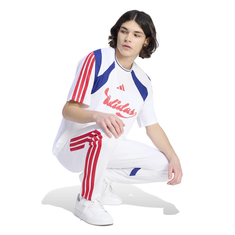 Ανδρική Κοντομάνικη Μπλούζα Λευκή - adidas Sportswear House Of Tiro Nations Pack