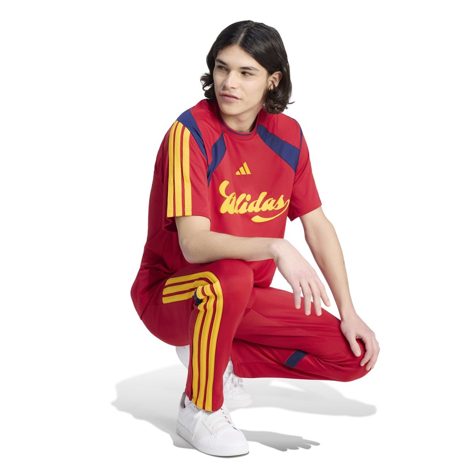 Ανδρική Κοντομάνικη Μπλούζα Μπορντό - adidas Sportswear House Of Tiro Nations Pack