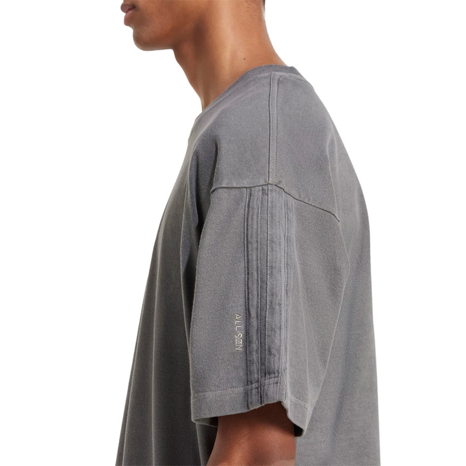 Men's T-Shirt Coal - adidas Sportswear ALL SZN Washed