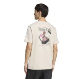 Men's T-Shirt Beige - adidas Sportswear Coffee Cafe Donut Box Image 0