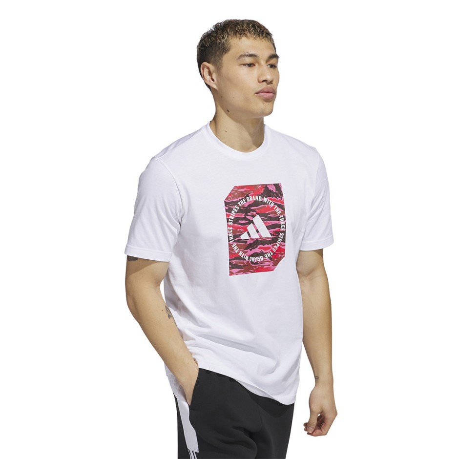 adidas sportswear M C CAMO BOX T JI6763 White