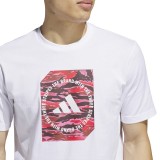 adidas sportswear M C CAMO BOX T JI6763 White Image 2