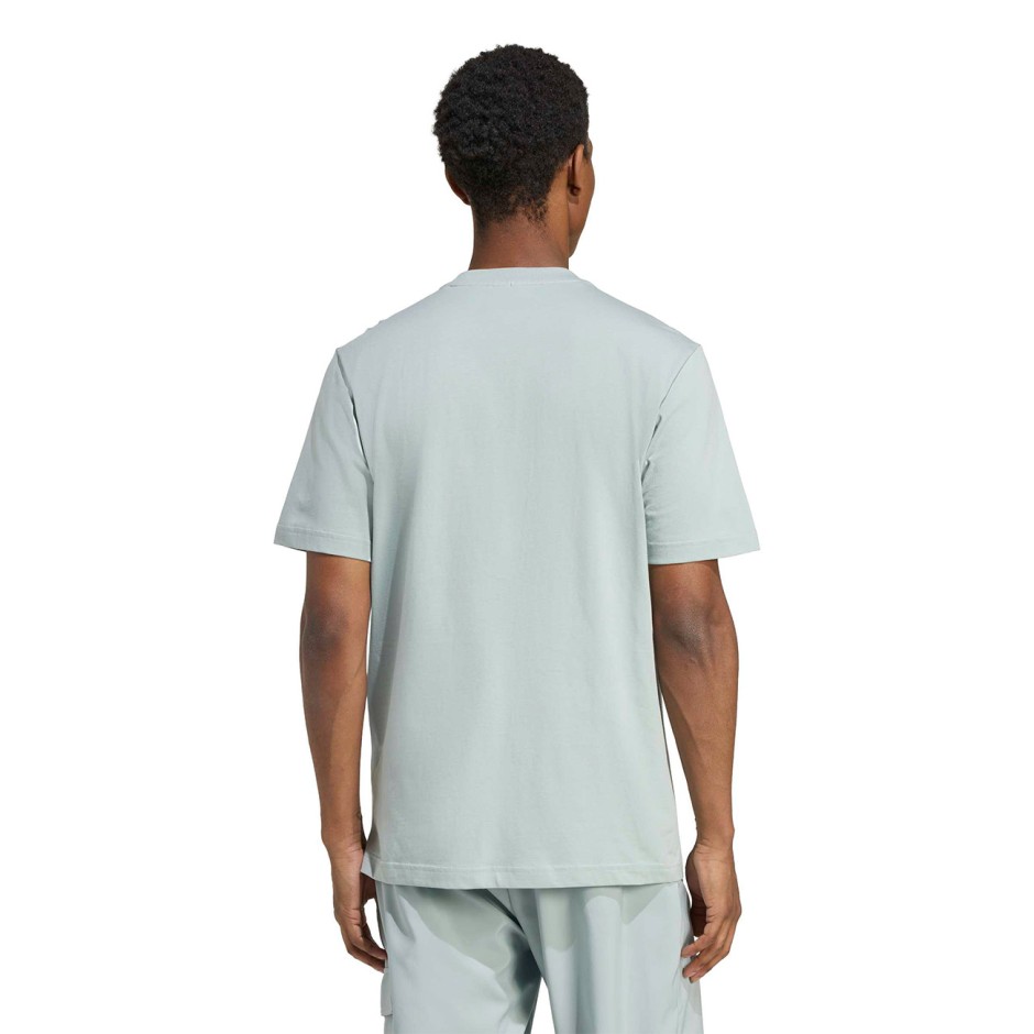 Ανδρική Κοντομάνικη Μπλούζα Βεραμάν - adidas Sportswear Essentials Linear Single Jersey