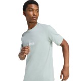Ανδρική Κοντομάνικη Μπλούζα Βεραμάν - adidas Sportswear Essentials Linear Single Jersey Εικόνα 2