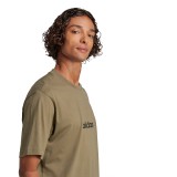 Ανδρική Κοντομάνικη Μπλούζα Λαδί - adidas Sportswear Essentials Linear Single Jersey Εικόνα 1