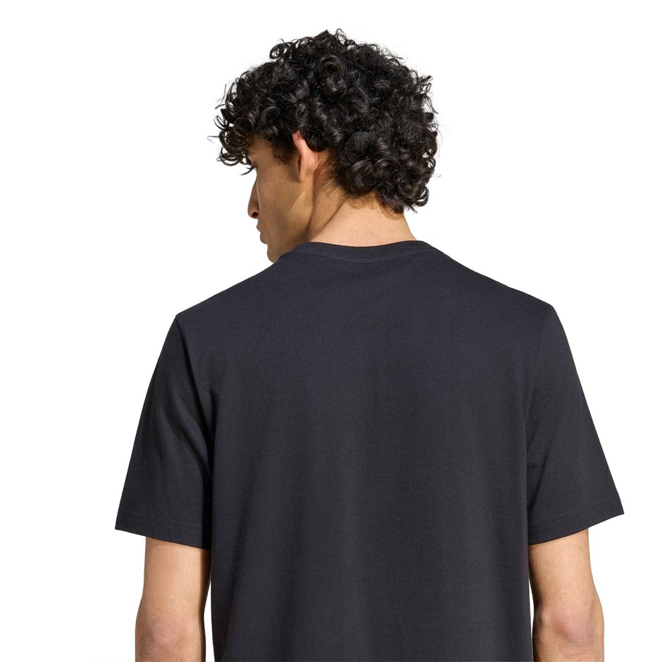 Men's T-Shirt Black - adidas Sportswear Collegiate Lineage Graphic