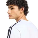 Ανδρική Κοντομάνικη Μπλούζα Λευκή - adidas Sportswear Essentials 3-Stripes Εικόνα 2