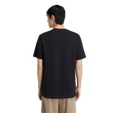 Men's T-Shirt Black - adidas Sportswear Camo Three Bar Logo Graphic Image 0