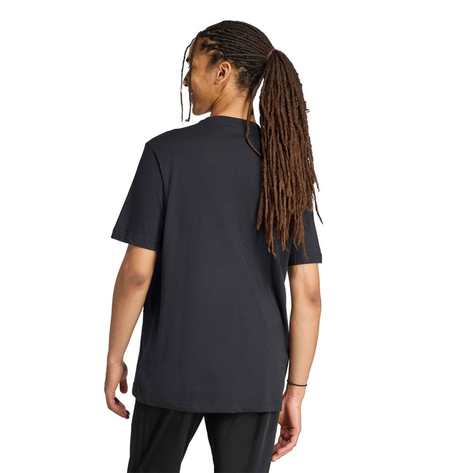 Men's T-Shirt Black - adidas Sportswear House Of Tiro Linear Graphic