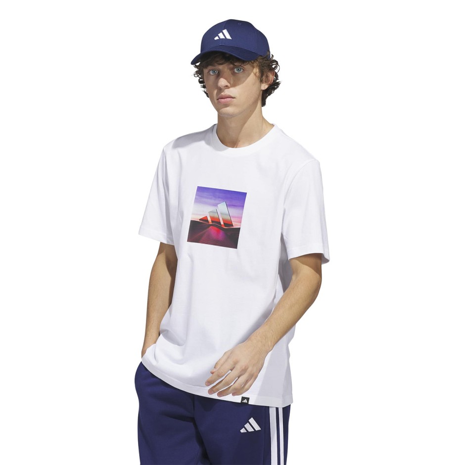 adidas sportswear SUMMER HEAT GRAPHIC JZ7545 Λευκό
