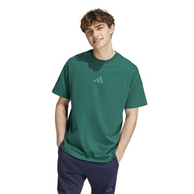 Ανδρική Κοντομάνικη Μπλούζα Κυπαρισσί - adidas Sportswear ALL SZN