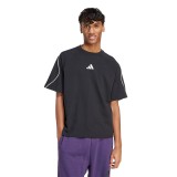 Ανδρική Κοντομάνικη Μπλούζα Μαύρη - adidas Sportswear Stadium Εικόνα 