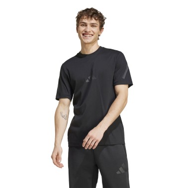 Ανδρική Κοντομάνικη Μπλούζα Μαύρη - adidas Sportswear Z.N.E. 