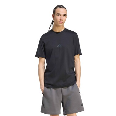 Ανδρική Κοντομάνικη Μπλούζα Μαύρη - adidas Sportswear Z.N.E.
