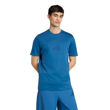 Ανδρική Κοντομάνικη Μπλούζα Μπλε - adidas Sportswear Z.N.E.