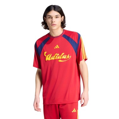 Ανδρική Κοντομάνικη Μπλούζα Μπορντό - adidas Sportswear House Of Tiro Nations Pack