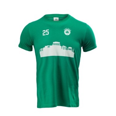 PANATHINAIKOS B.C. PAO TSHIRT NUNN 1.001.0318 Green