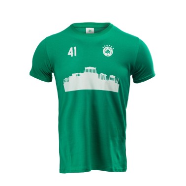 Panathinaikos BC Juancho Hernangomez Πράσινο - Ανδρικό T-Shirt ΠΑΟ