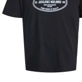 Ανδρική Κοντομάνικη Μπλούζα Μαύρη - Jack & Jones Εικόνα 1