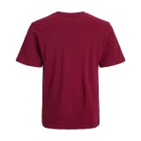 JACK & JONES JORYORK FRONT TEE SS CREW NECK 12283800-TIBETAN RED Βordeaux Image 0