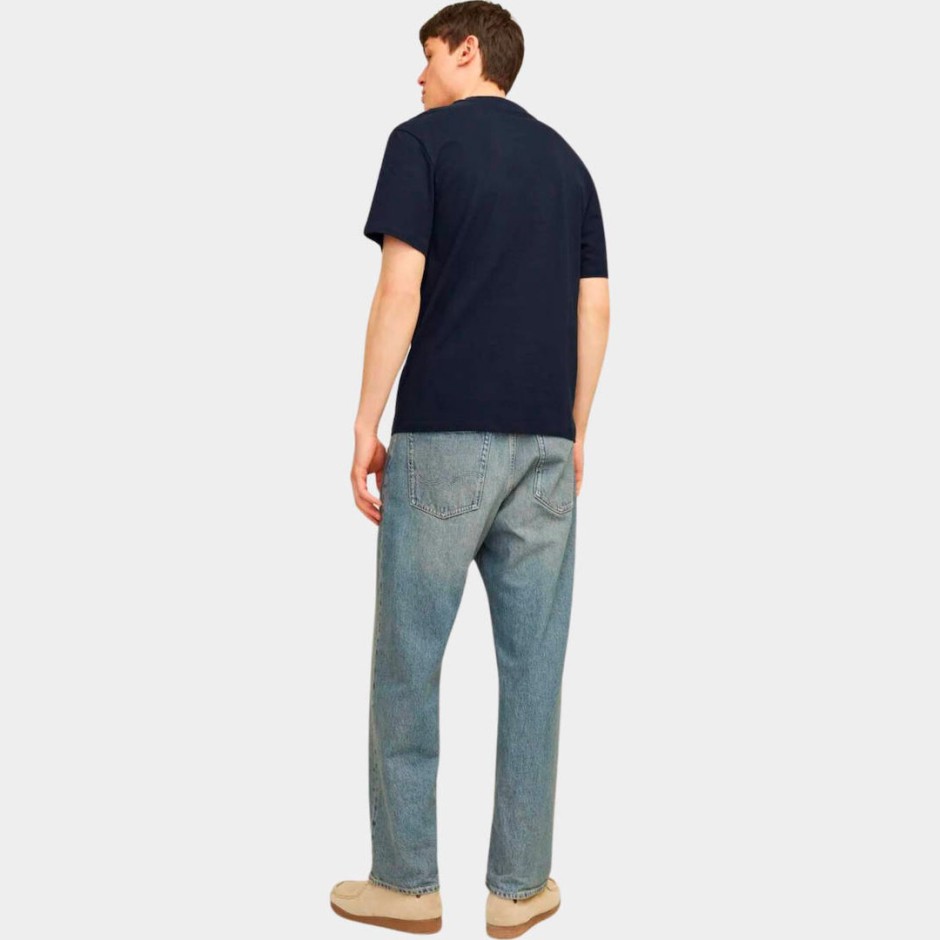 Ανδρική Κοντομάνικη Μπλούζα Μπλε - Jack & Jones 