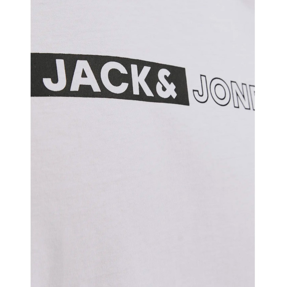 JACK & JONES JJECORP LOGO TEE PLAY SS 12233999-4512864 White
