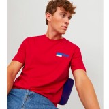 JACK & JONES JJECORP LOGO TEE PLAY SS 12233999-4346511 Red Image 0