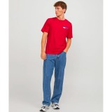 JACK & JONES JJECORP LOGO TEE PLAY SS 12233999-4346511 Red Image 3