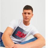 JACK & JONES JJECORP LOGO TEE PLAY SS 12233999-4206249 White Image 0