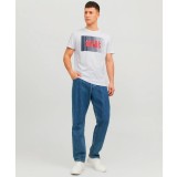 JACK & JONES JJECORP LOGO TEE PLAY SS 12233999-4206249 White Image 4