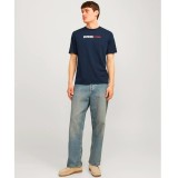 JACK & JONES JJECORP LOGO TEE PLAY SS 12233999-4512863 Blue Image 4
