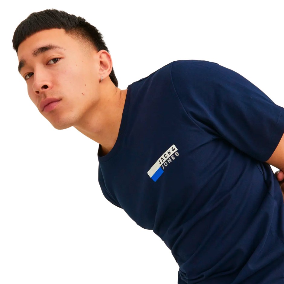 JACK & JONES JJECORP LOGO TEE PLAY SS 12233999-4340459 Blue