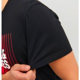 JACK & JONES JJECORP LOGO TEE PLAY SS 12233999-4206247 Black Image 1