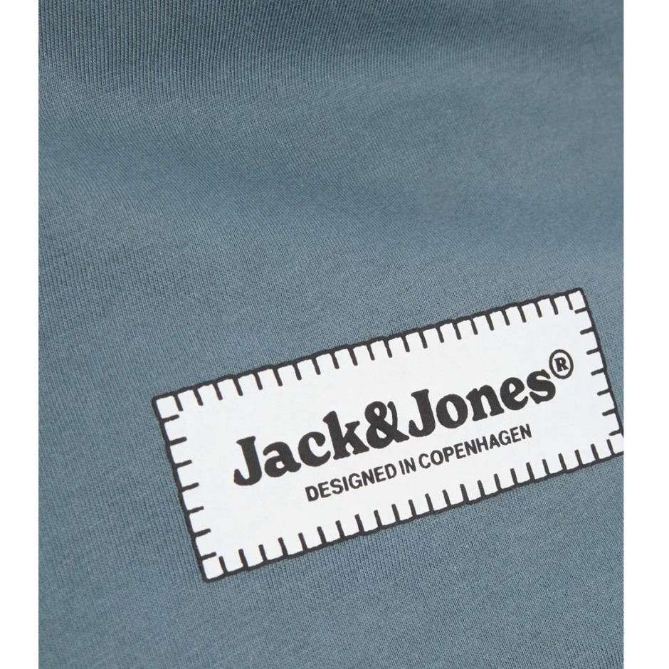 Ανδρική Κοντομάνικη Μπλούζα Μπλε - Jack & Jones