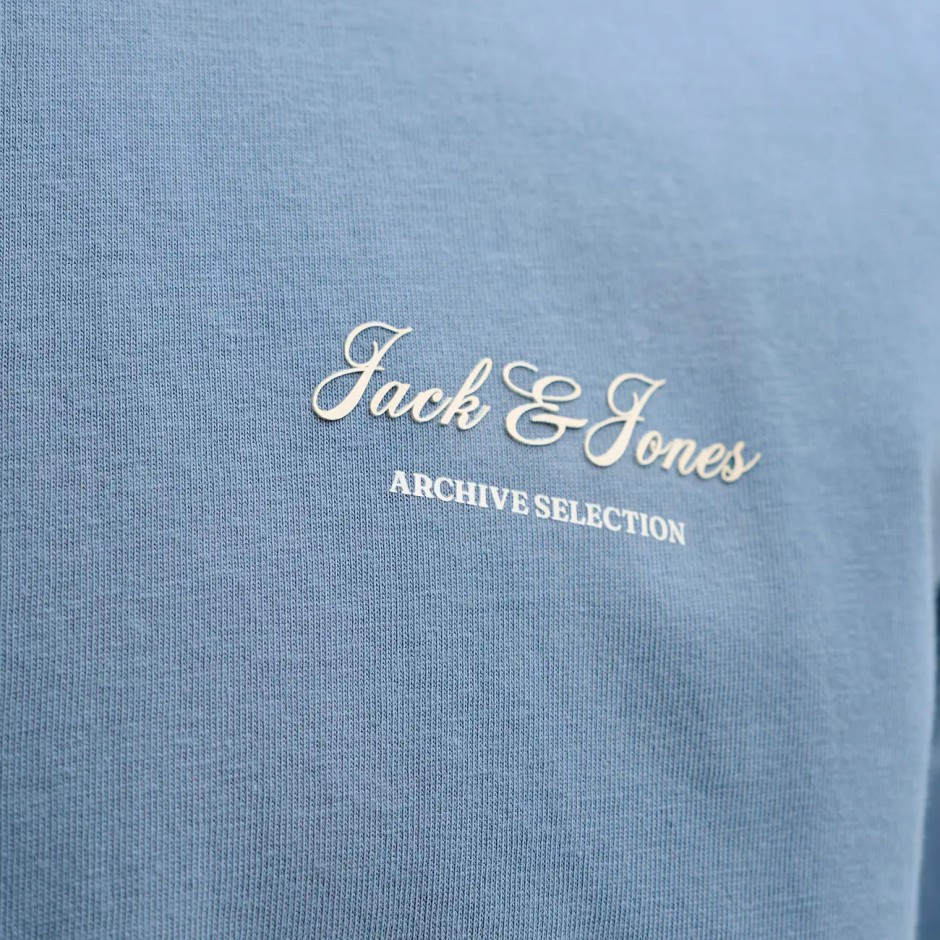 JACK & JONES  JJEARCHIVE GRAPHIC TEE SS O NECK NOOS 12287990-4901888 Blue