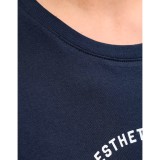 JACK & JONES  JJELOGO TEE SS ONECK 2 COL 12288016-4932814 Blue Image 2