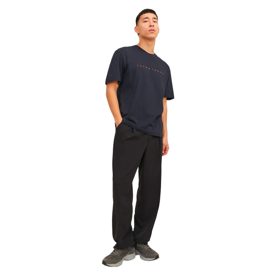 Ανδρική Κοντομάνικη Μπλούζα Μπλε - Jack & Jones JJestar