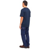 JACK & JONES JJELOGO TEE SS O-NECK 2 COL SS25 SN 12268267-4644219 Blue Image 3