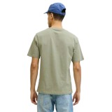 Ανδρική Κοντομάνικη Μπλούζα Χακί - Jack & Jones Jorcatskills Εικόνα 0