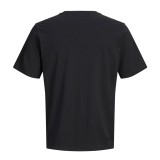 Ανδρική Κοντομάνικη Μπλούζα Μαύρη - Jack & Jones Jornantucket Εικόνα 0