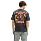 Ανδρική Κοντομάνικη Μπλούζα Ανθρακί - Jack & Jones Jorvintage Εικόνα 0