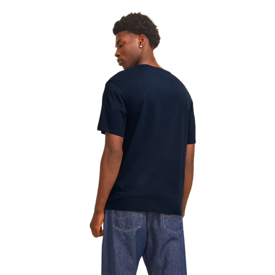 JACK & JONES JJCORP GRAPHIC TEE 12268415-4643117 Siel
