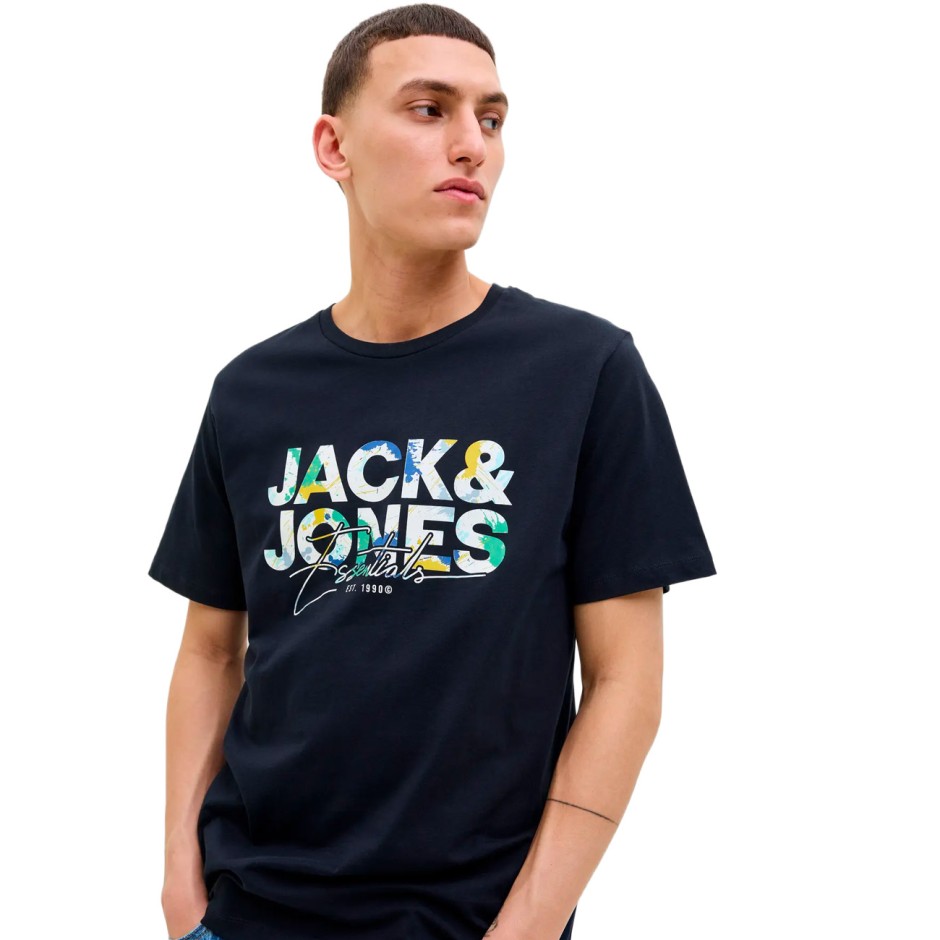 JACK & JONES JJGEPLAS TEE SS CREW NECK 12278523-4776140 Siel