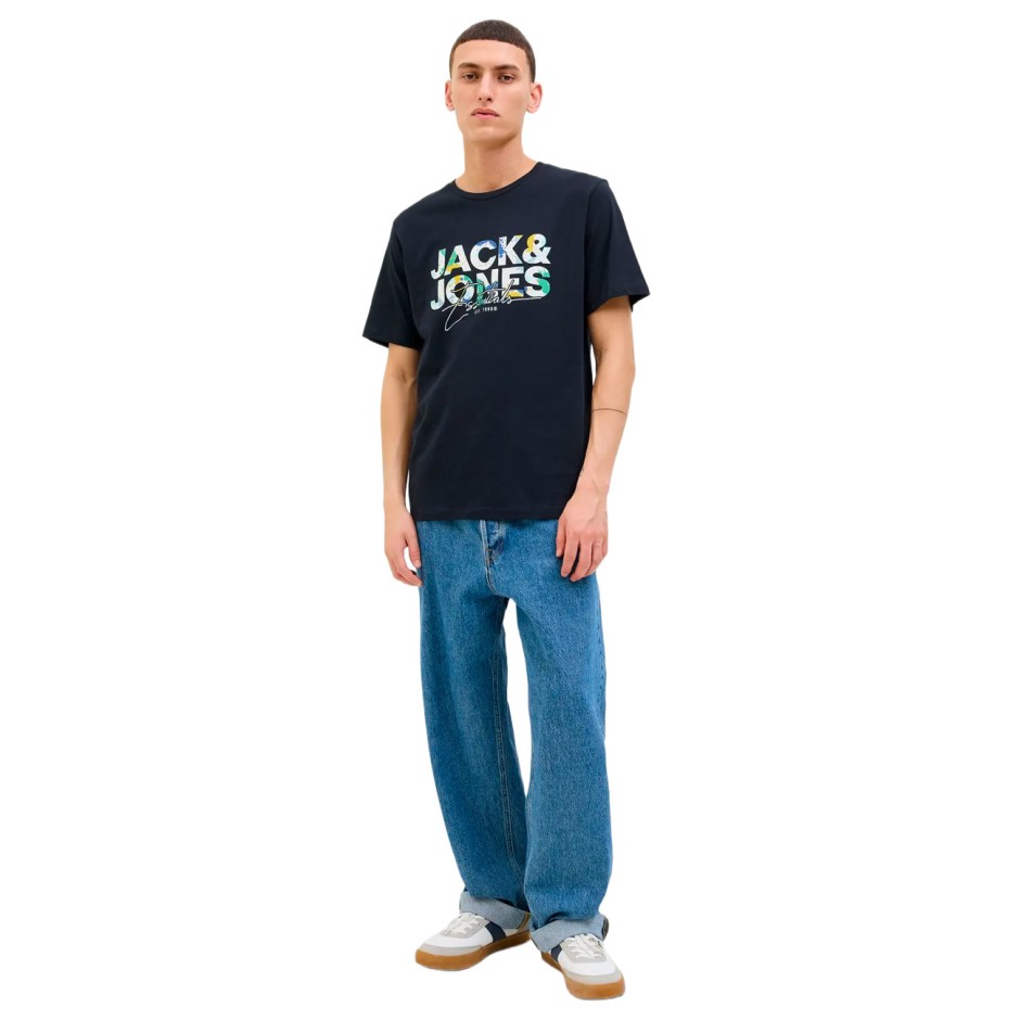 JACK & JONES JJGEPLAS TEE SS CREW NECK 12278523-4776140 Siel