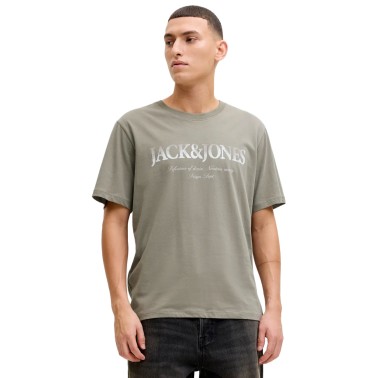 Men's T-Shirt Κhaki - Jack & Jones Jjdevin Daytona